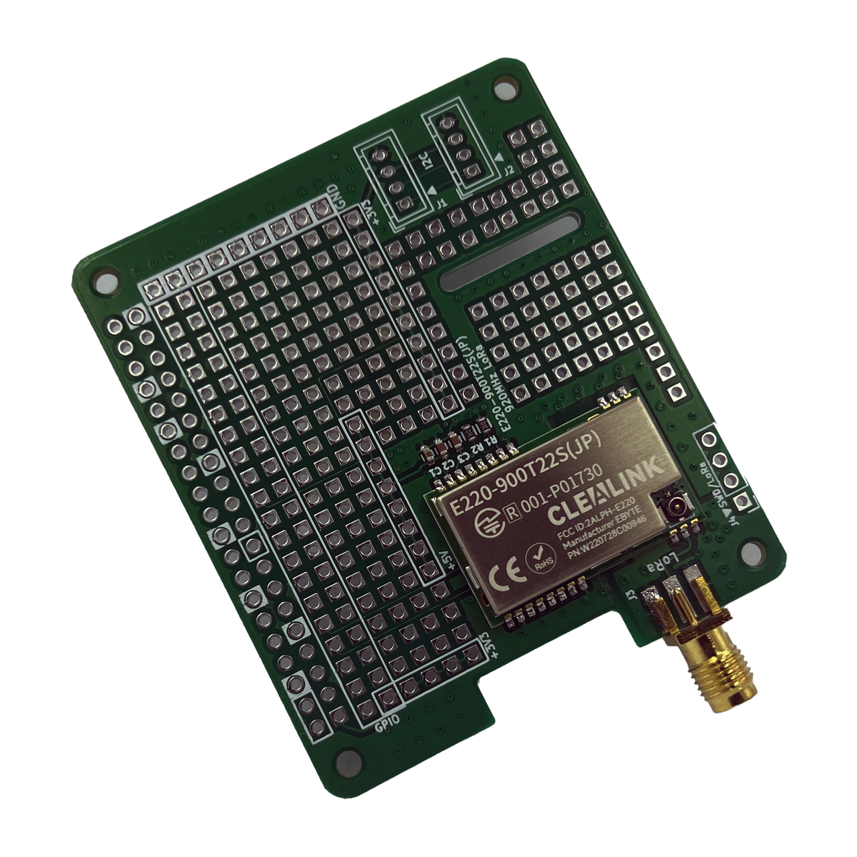 DTH-RPLR-LA] Raspberry Pi 3/4用LoRa HAT — スイッチサイエンス