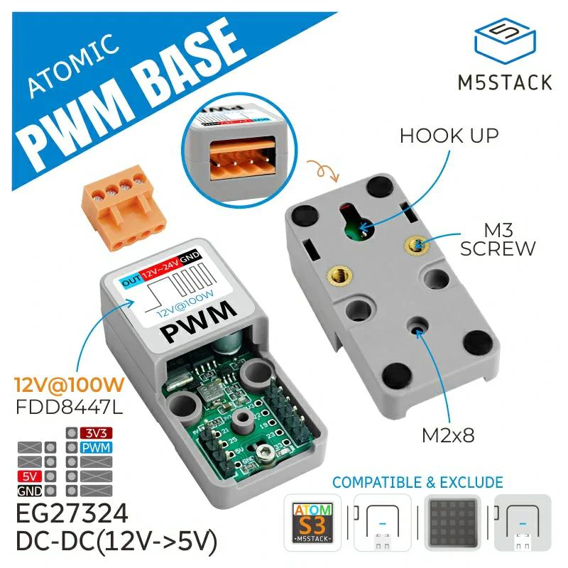 ATOMIC PWMベース（EG27324） — スイッチサイエンス