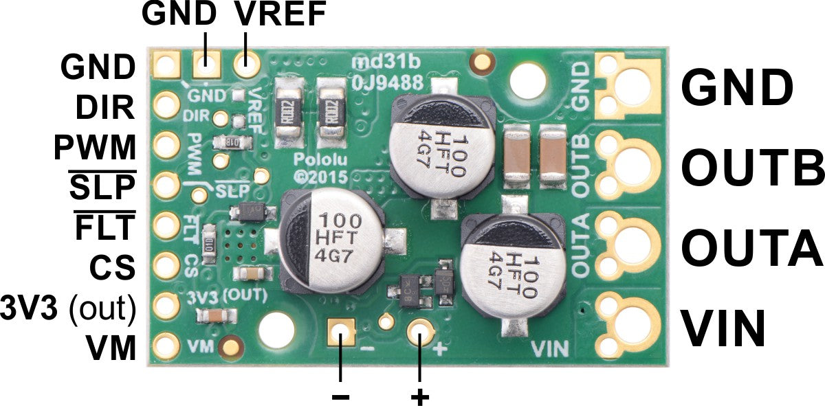 G2ハイパワーモータードライバ 24v21