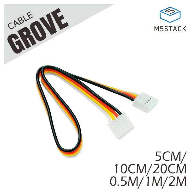 M5Stack用GROVE互換ケーブル 5cm（10本セット） — スイッチサイエンス