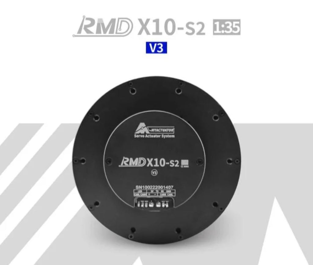 MyActuator RMD-X10 S2 サーボ 48V/50Nm/50rpm （1:35、CAN） — スイッチサイエンス