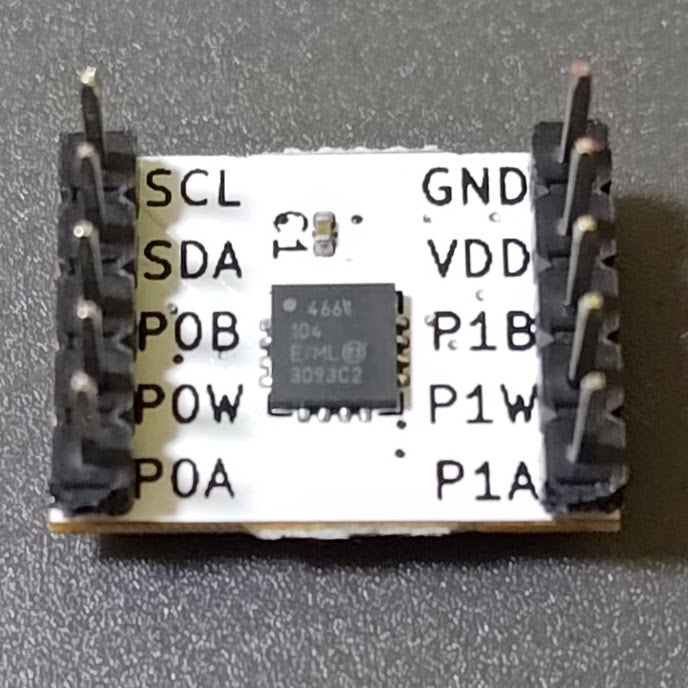 ポテンショメータ 257ステップ MCP4661 ブレイクアウトボード 100kΩ
