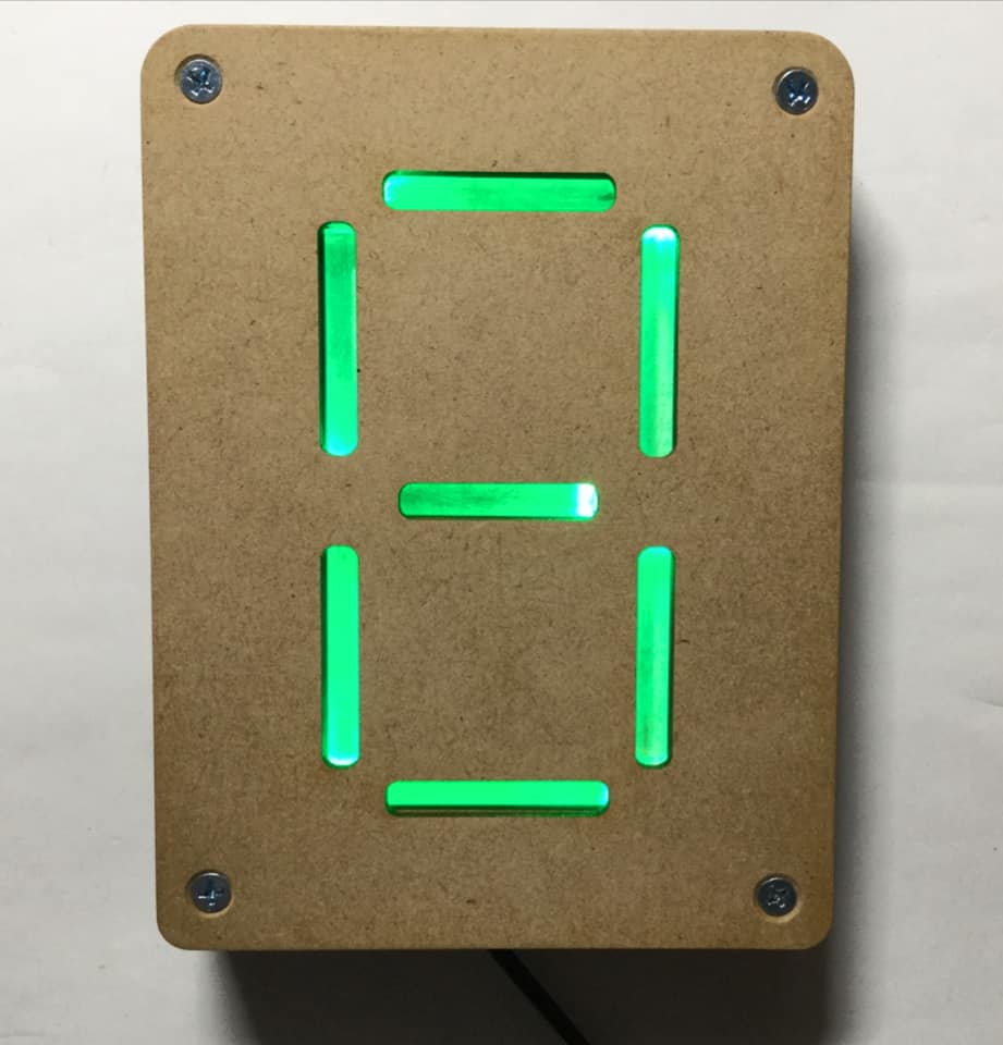 ネオン管風７セグ表示デバイス - NEONIC-LED1 — スイッチサイエンス